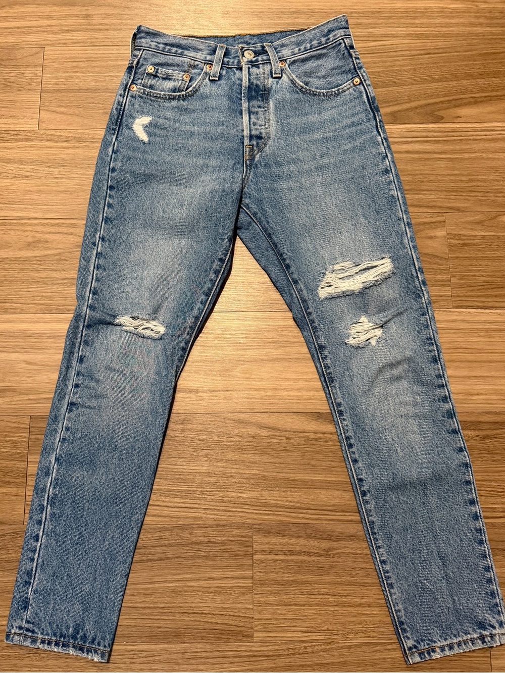 Levi’s Women’s 501 Skinny High Rise Jeans